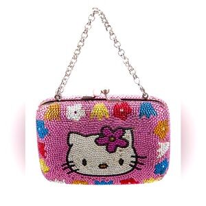 Genuine Judith Leiber clutch “Hello Kitty” Edition